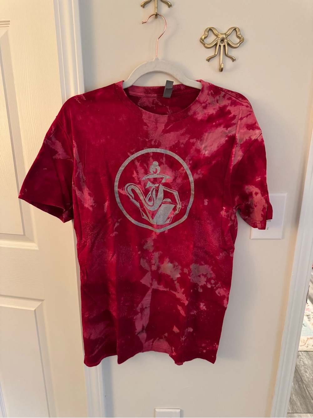 Red tie dye Madame Zuzu’s Smashing Pumpkins t shirt
